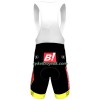 Cykeltøj + Cykelshorts 2022 Bingoal Pauwels Sauces WB Rød Neon Gul